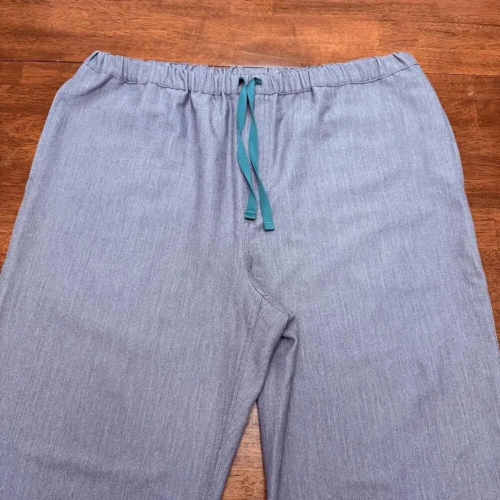 Figs Pisco Basic Scrub Pants Men's XL‎ Stretch Technical Collection Gray